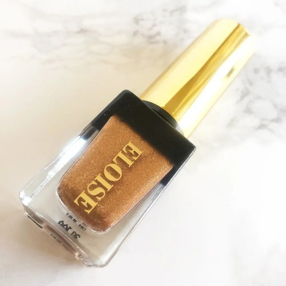 NIB Eloise Cosmetics GET LIT Metallic Foiled Liquid Eyeshadow in Pure Gold